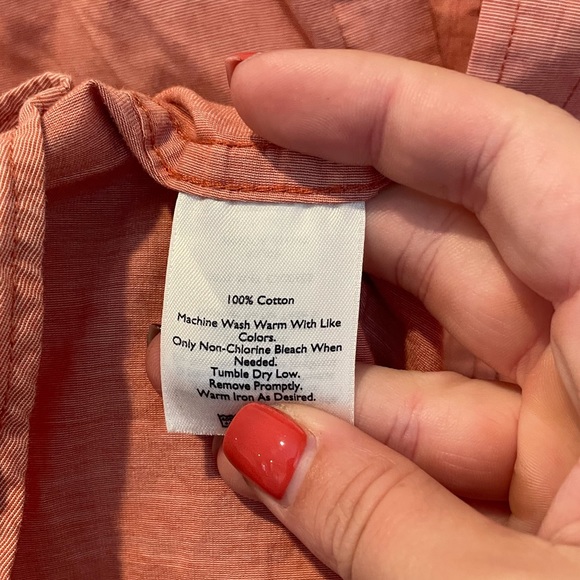 Eddie Bauer Classic Fit Casual Button Down Shirt Size Medium - Picture 5 of 9